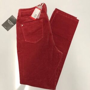 Pure collection straight mid rise jeans size 8-10R